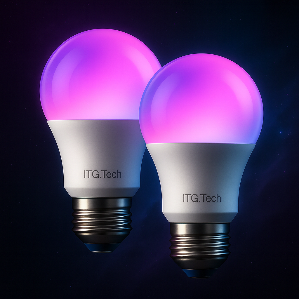 Kit 2x1 Lámparas LED Inteligentes RGB ITG
